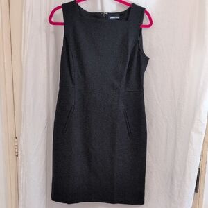 Lands' End Classic Black Mini Dress